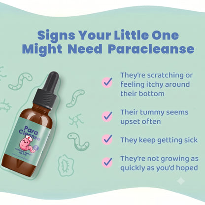 ParaCleanse | Parasite Cleanse for Kids | Natural Intestinal & Gut Health Support